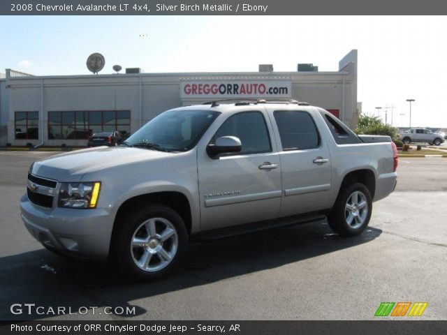 2008 Chevrolet Avalanche LT 4x4 in Silver Birch Metallic