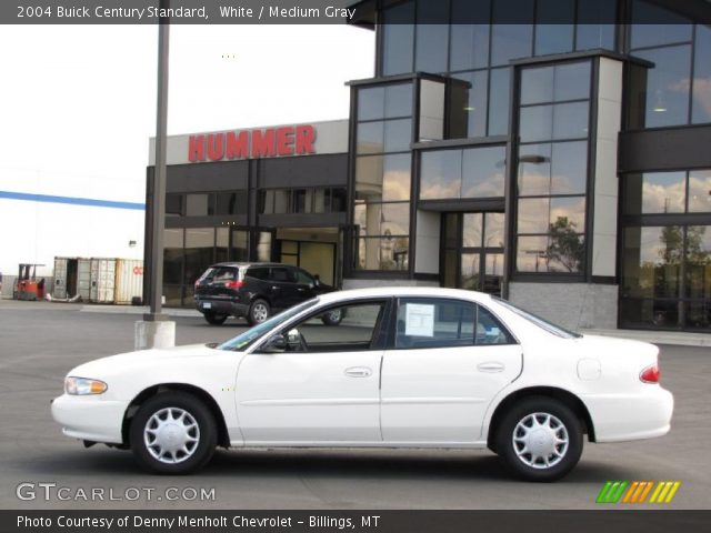 2004 Buick Century Standard in White