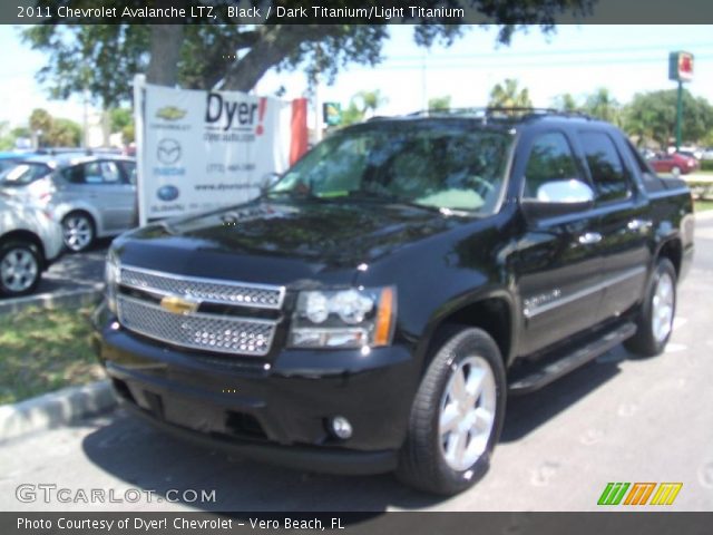 2011 Chevrolet Avalanche LTZ in Black