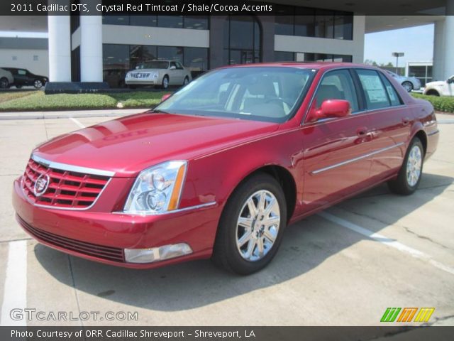 2011 Cadillac DTS  in Crystal Red Tintcoat