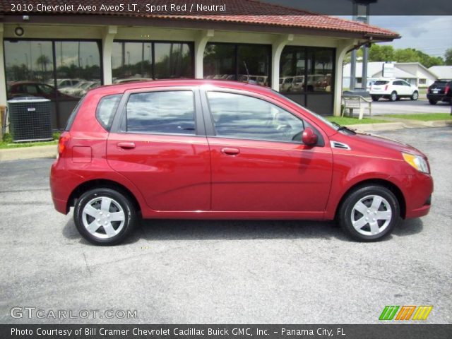 2010 Chevrolet Aveo Aveo5 LT in Sport Red