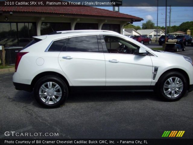 2010 Cadillac SRX V6 in Platinum Ice Tricoat
