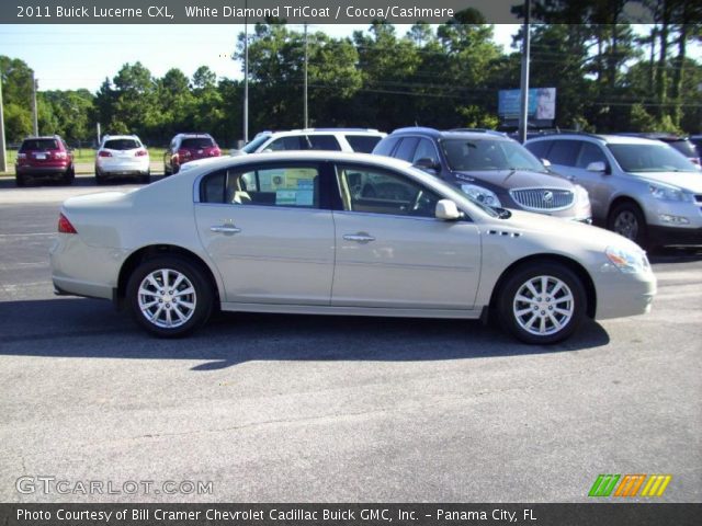 2011 Buick Lucerne CXL in White Diamond TriCoat