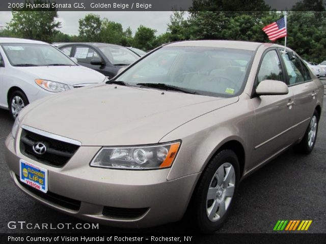 2008 Hyundai Sonata GLS in Golden Beige