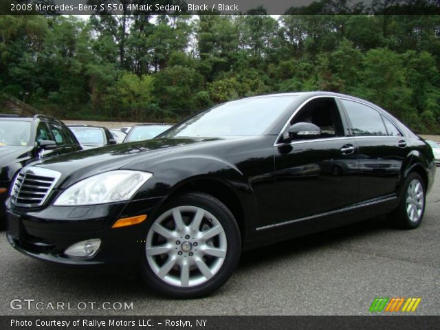 2008 Mercedes-Benz S 550 4Matic Sedan in Black