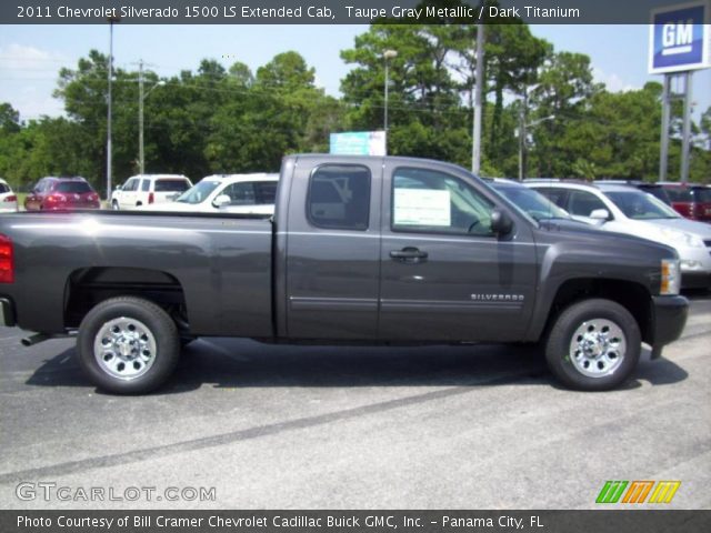 2011 Chevrolet Silverado 1500 LS Extended Cab in Taupe Gray Metallic