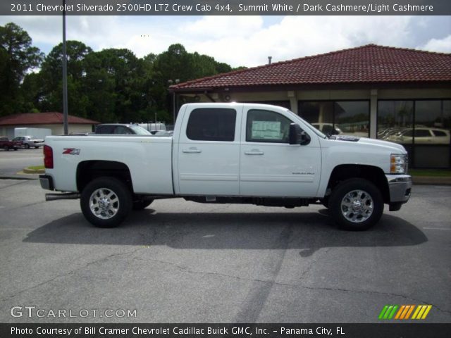 2011 Chevrolet Silverado 2500HD LTZ Crew Cab 4x4 in Summit White