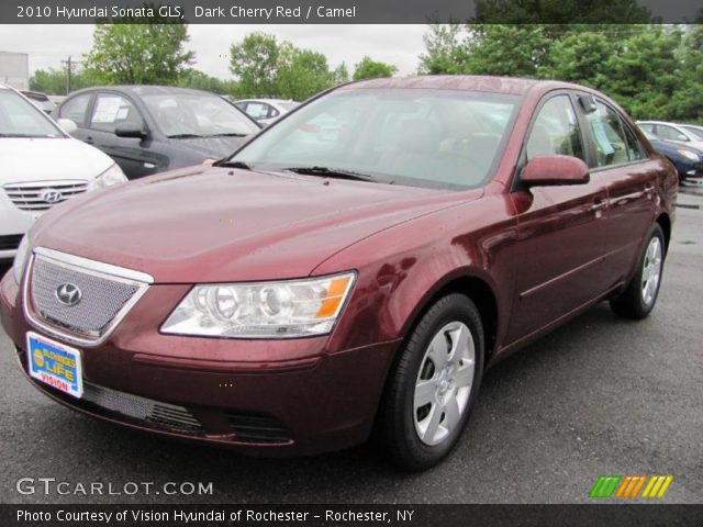 2010 Hyundai Sonata GLS in Dark Cherry Red