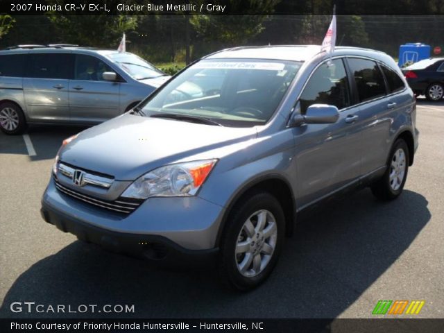 2007 Honda CR-V EX-L in Glacier Blue Metallic
