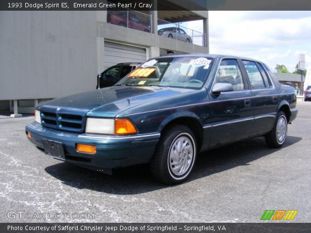 1993 Dodge Spirit ES in Emerald Green Pearl