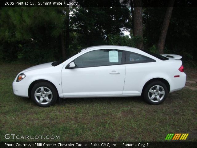2009 Pontiac G5  in Summit White