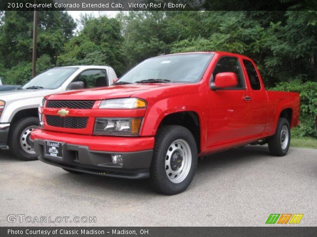 2010 Chevrolet Colorado Extended Cab in Victory Red