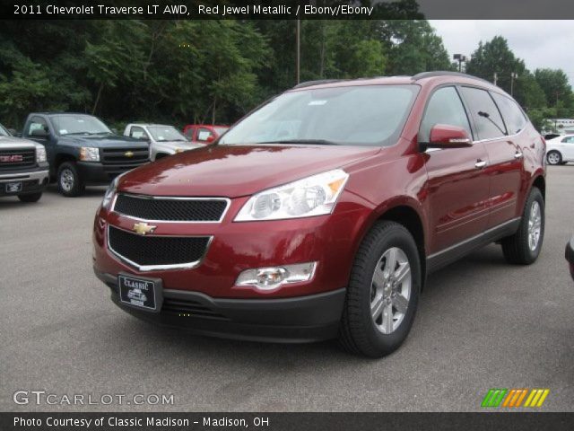 2011 Chevrolet Traverse LT AWD in Red Jewel Metallic