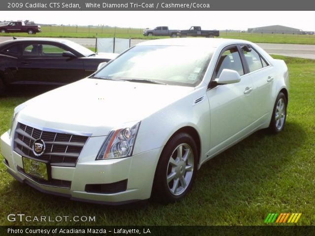 2009 Cadillac CTS Sedan in White Diamond Tri-Coat