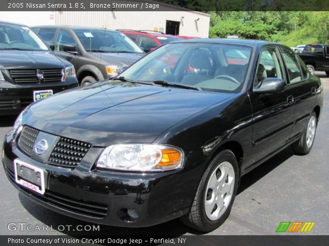 2005 Nissan Sentra 1.8 S in Bronze Shimmer