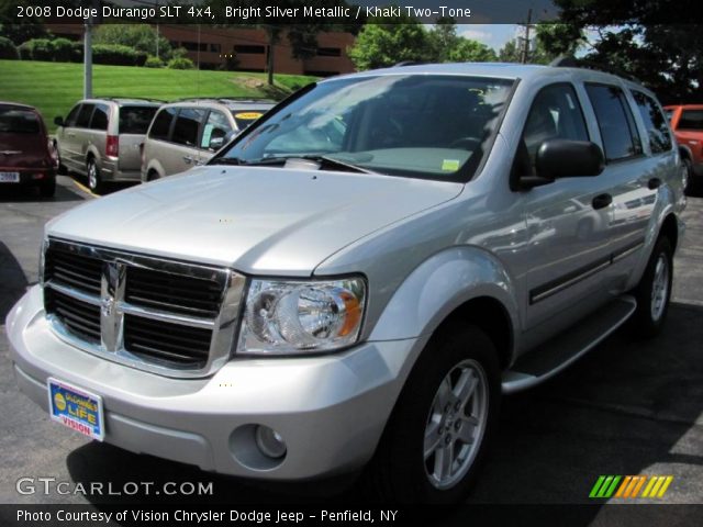 2008 Dodge Durango SLT 4x4 in Bright Silver Metallic