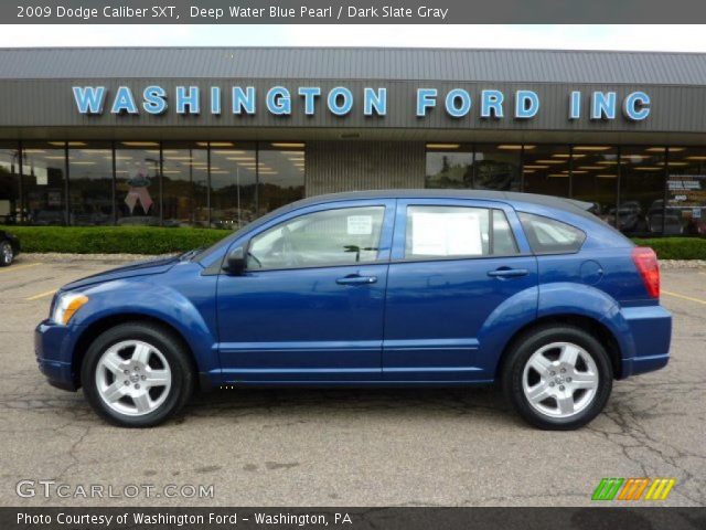 2009 Dodge Caliber SXT in Deep Water Blue Pearl