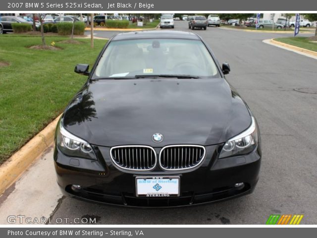 2007 BMW 5 Series 525xi Sedan in Jet Black