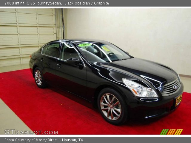 2008 Infiniti G 35 Journey Sedan in Black Obsidian