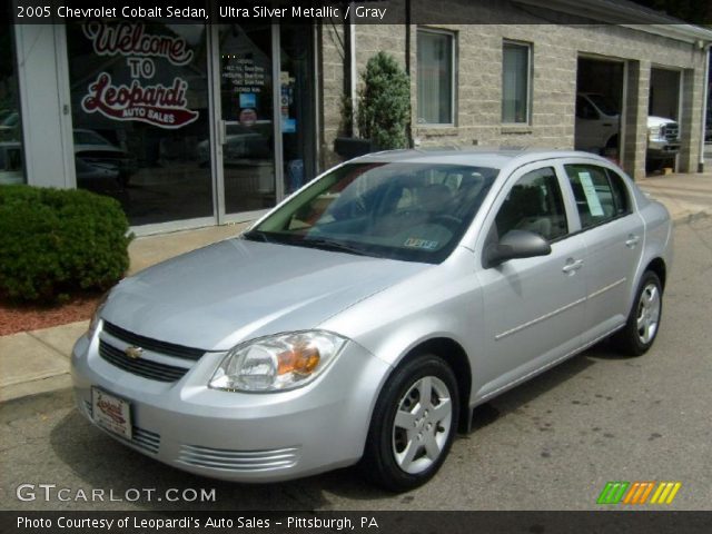 2005 Chevrolet Cobalt Sedan in Ultra Silver Metallic