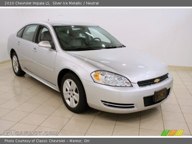 2010 Chevrolet Impala LS in Silver Ice Metallic