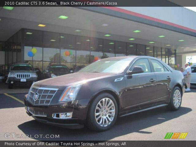 2010 Cadillac CTS 3.6 Sedan in Black Cherry