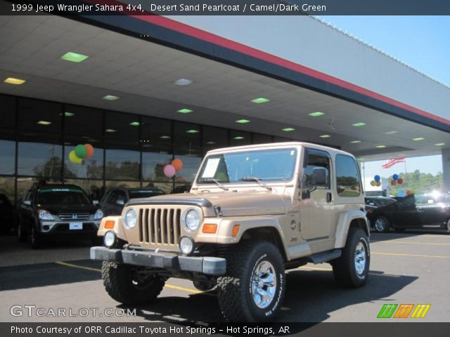 1999 Jeep Wrangler Sahara 4x4 in Desert Sand Pearlcoat