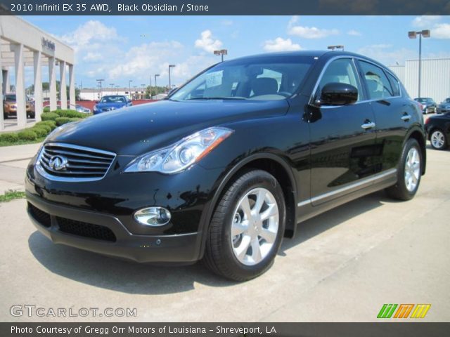 2010 Infiniti EX 35 AWD in Black Obsidian