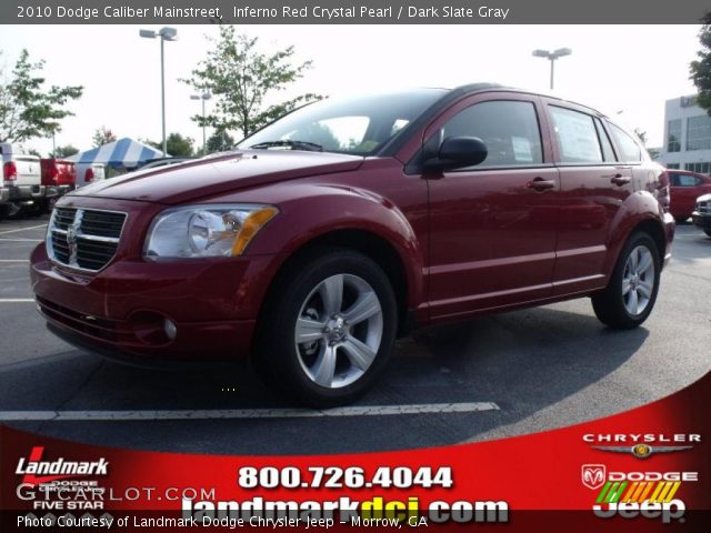 2010 Dodge Caliber Mainstreet in Inferno Red Crystal Pearl