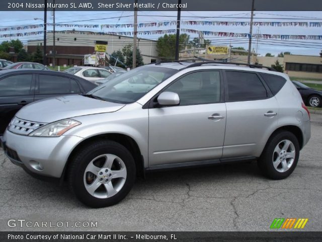2004 Nissan Murano SL AWD in Sheer Silver Metallic