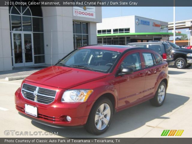 2010 Dodge Caliber Mainstreet in Inferno Red Crystal Pearl