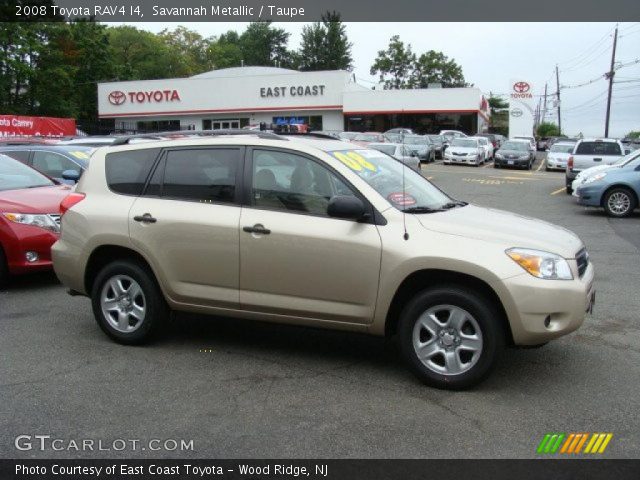 2008 Toyota RAV4 I4 in Savannah Metallic