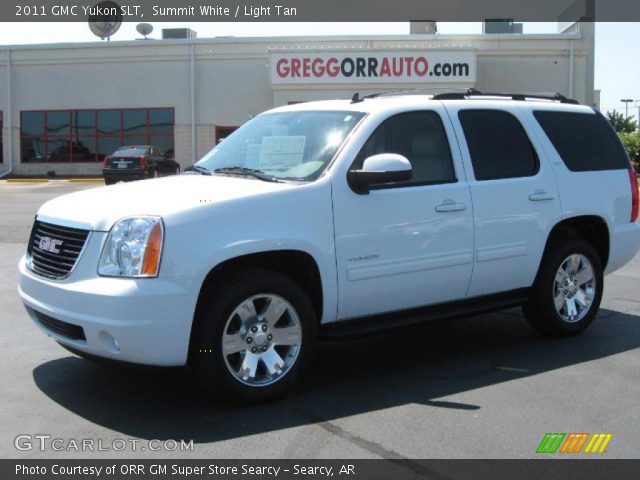 2011 GMC Yukon SLT in Summit White