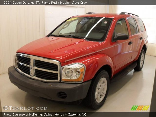 2004 Dodge Durango ST in Flame Red