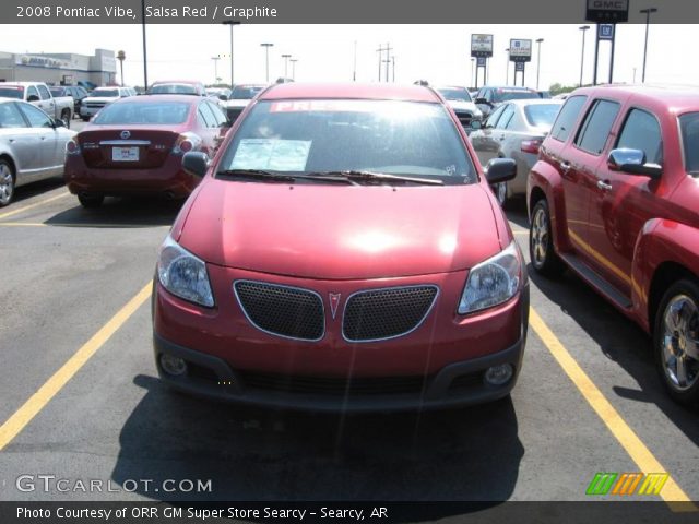 2008 Pontiac Vibe  in Salsa Red