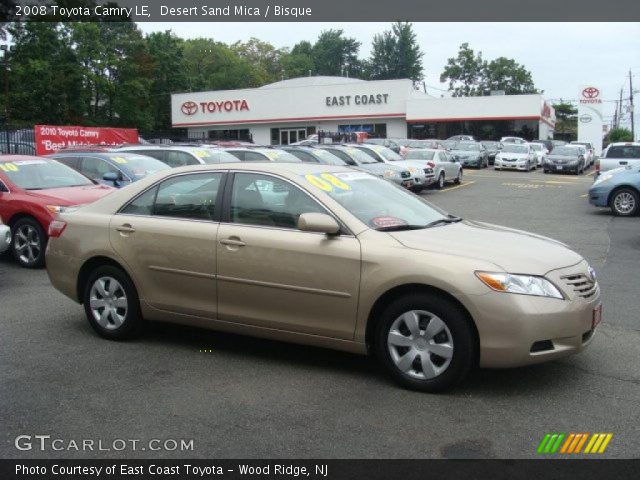 2008 Toyota Camry LE in Desert Sand Mica