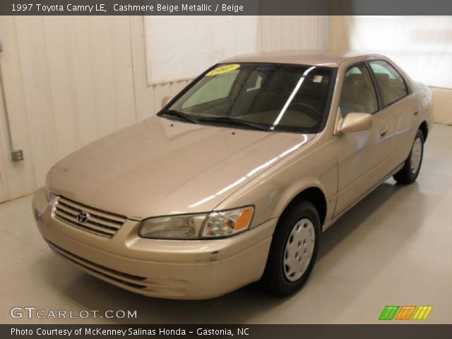 1997 Toyota Camry LE in Cashmere Beige Metallic