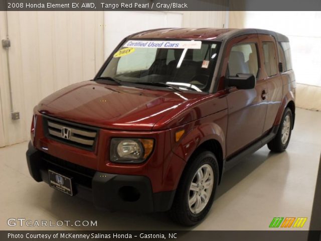 2008 Honda Element EX AWD in Tango Red Pearl