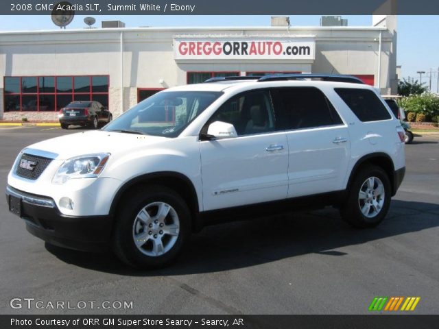 2008 GMC Acadia SLT in Summit White