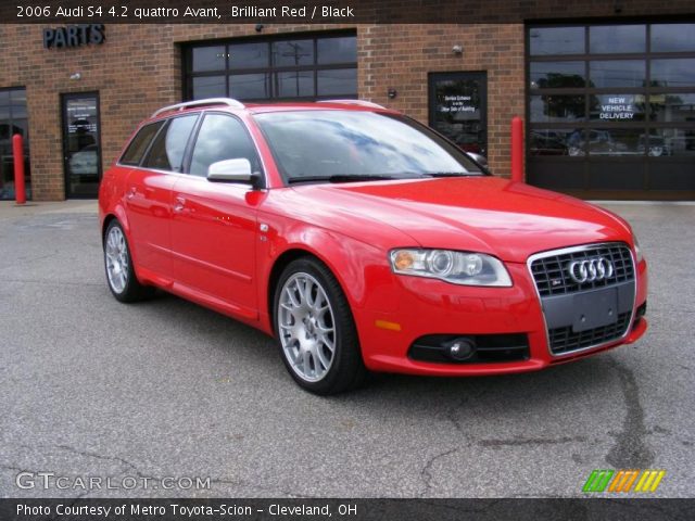 2006 Audi S4 4.2 quattro Avant in Brilliant Red