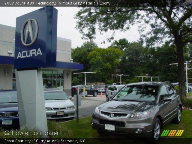 2007 Acura MDX Technology in Nimbus Gray Metallic