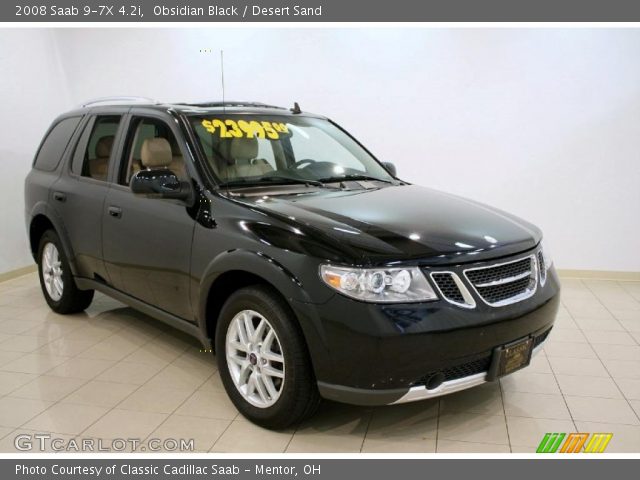 2008 Saab 9-7X 4.2i in Obsidian Black