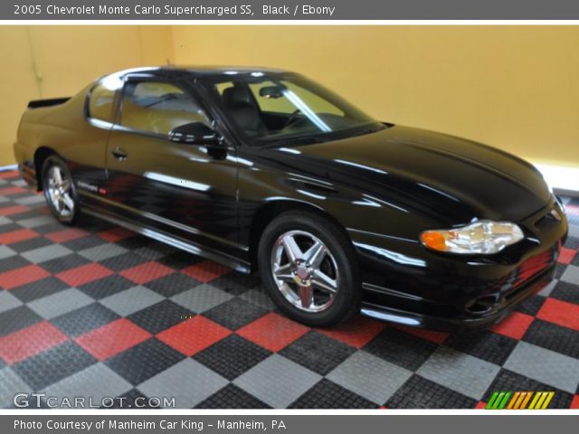 2005 Chevrolet Monte Carlo Supercharged SS in Black