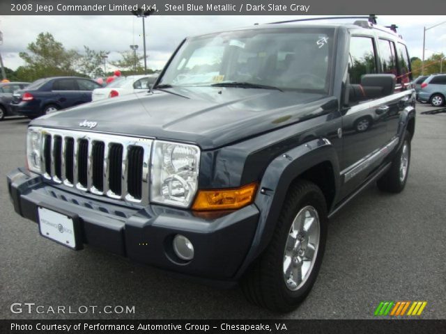 2008 Jeep Commander Limited 4x4 in Steel Blue Metallic