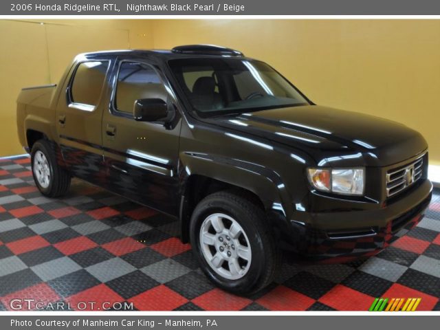 2006 Honda Ridgeline RTL in Nighthawk Black Pearl