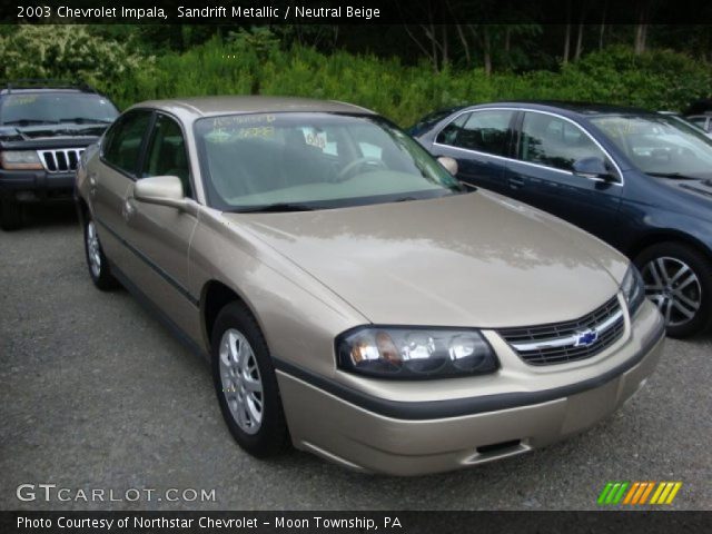 2003 Chevrolet Impala  in Sandrift Metallic