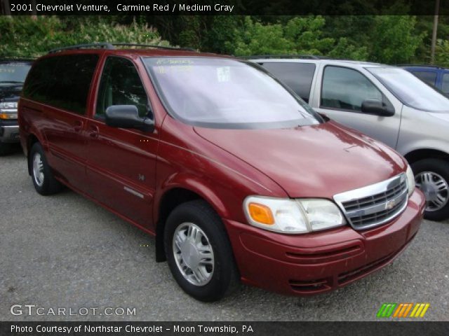 2001 Chevrolet Venture  in Carmine Red