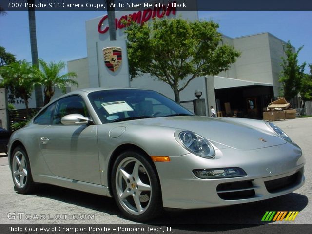 2007 Porsche 911 Carrera Coupe in Arctic Silver Metallic