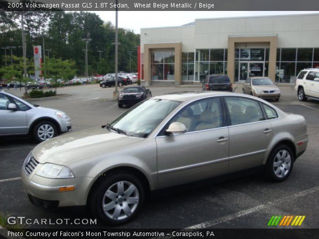 2005 Volkswagen Passat GLS 1.8T Sedan in Wheat Beige Metallic