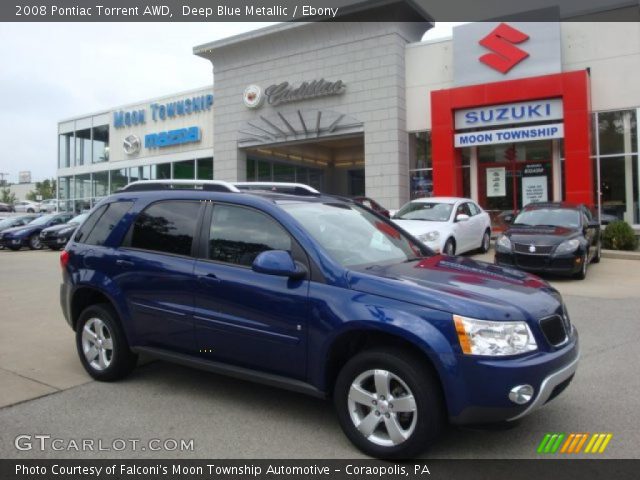 2008 Pontiac Torrent AWD in Deep Blue Metallic